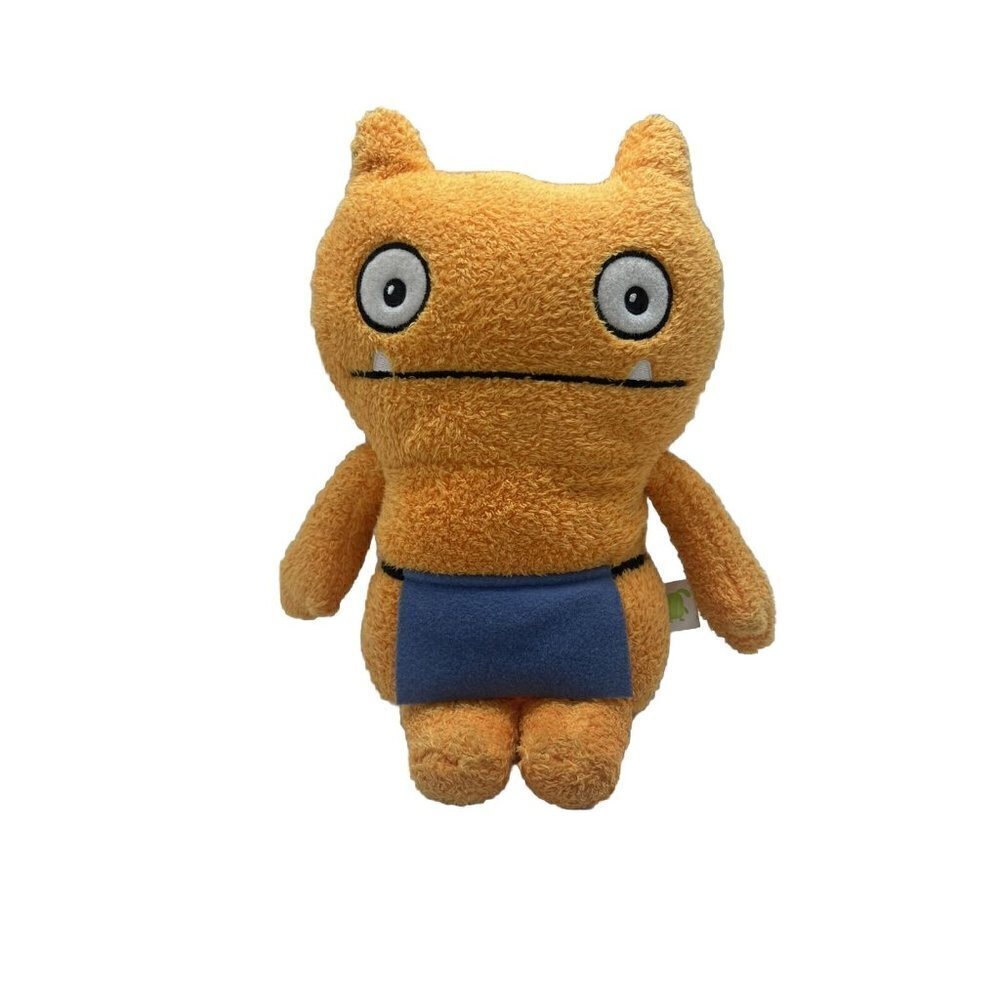 Hasbro Uglydoll Warm Wishes Wage 9" Orange Stuffed Plush Doll Monster Toy